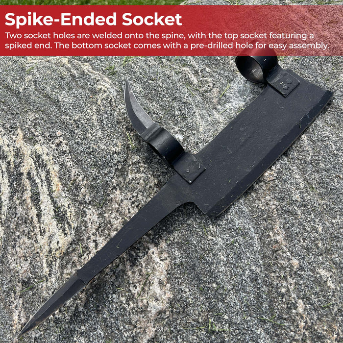 14th Century Voulge Polearm Functional Replica Weapon