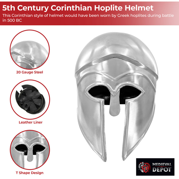 5th Century 20g Corinthian Hoplite Helmet
