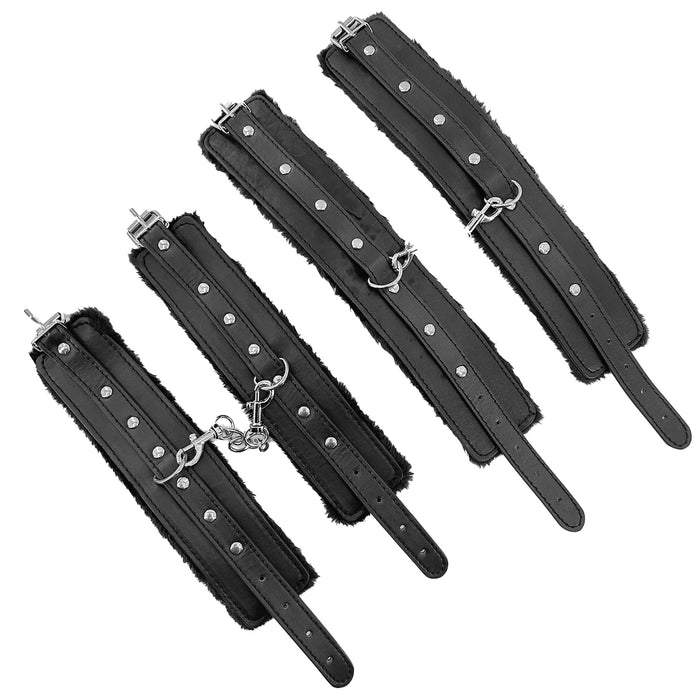 8-Piece Deep Black Weekender Bondage Set