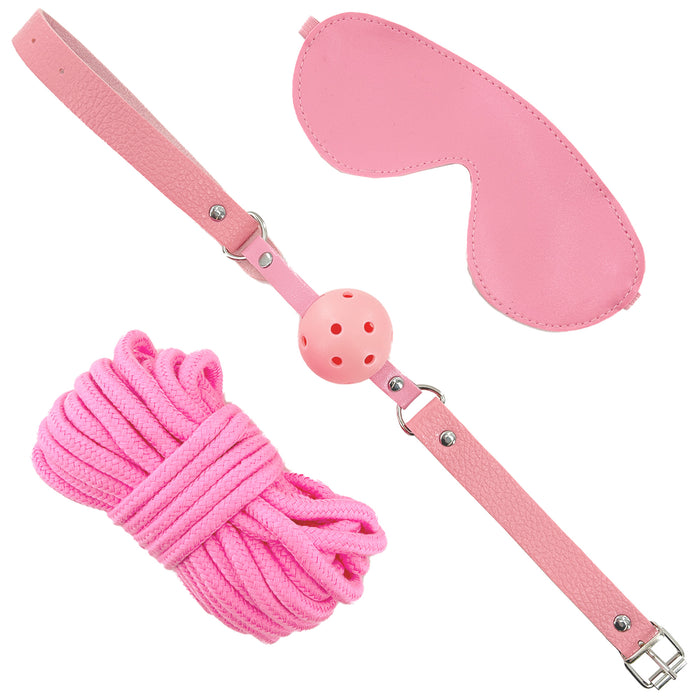8-Piece Pretty in Pink Weekender Bondage Set