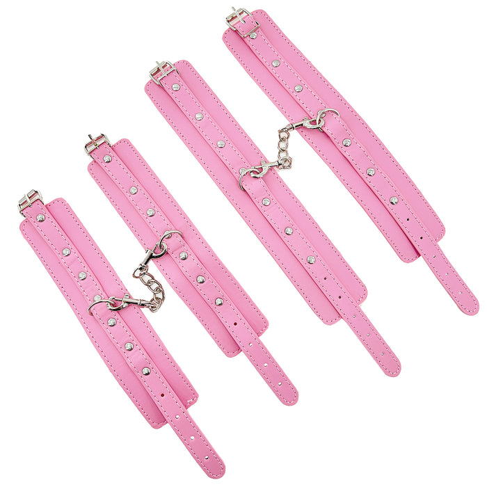 8-Piece Pretty in Pink Weekender Bondage Set