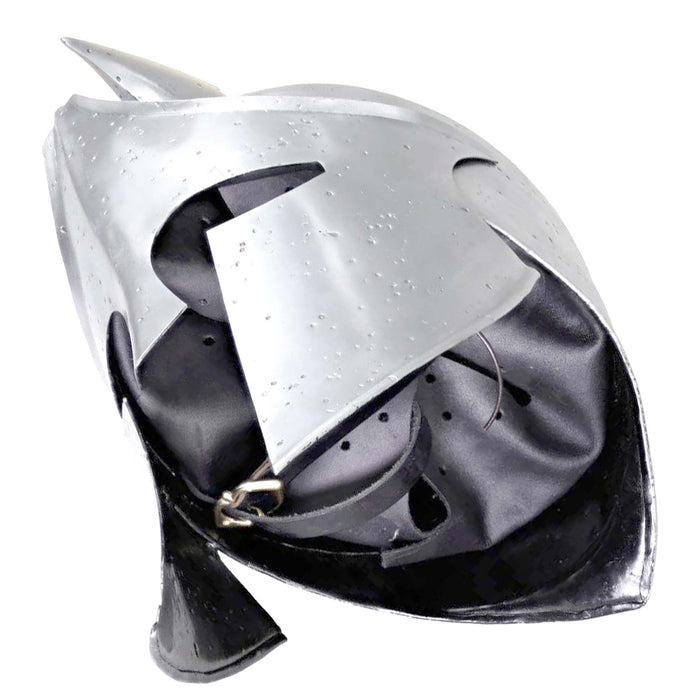 Aegis of Athena Greek Hoplite Battle-Scarred Helmet