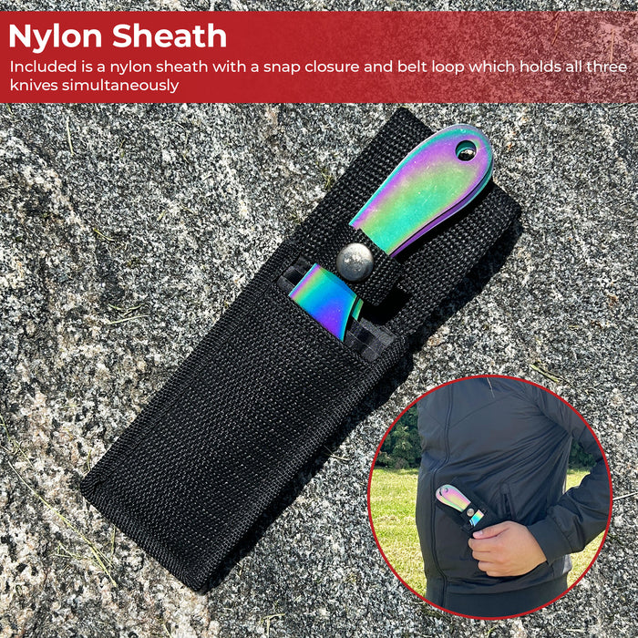 Aerodynamic Internal Reflection Balanced Throwing Knives