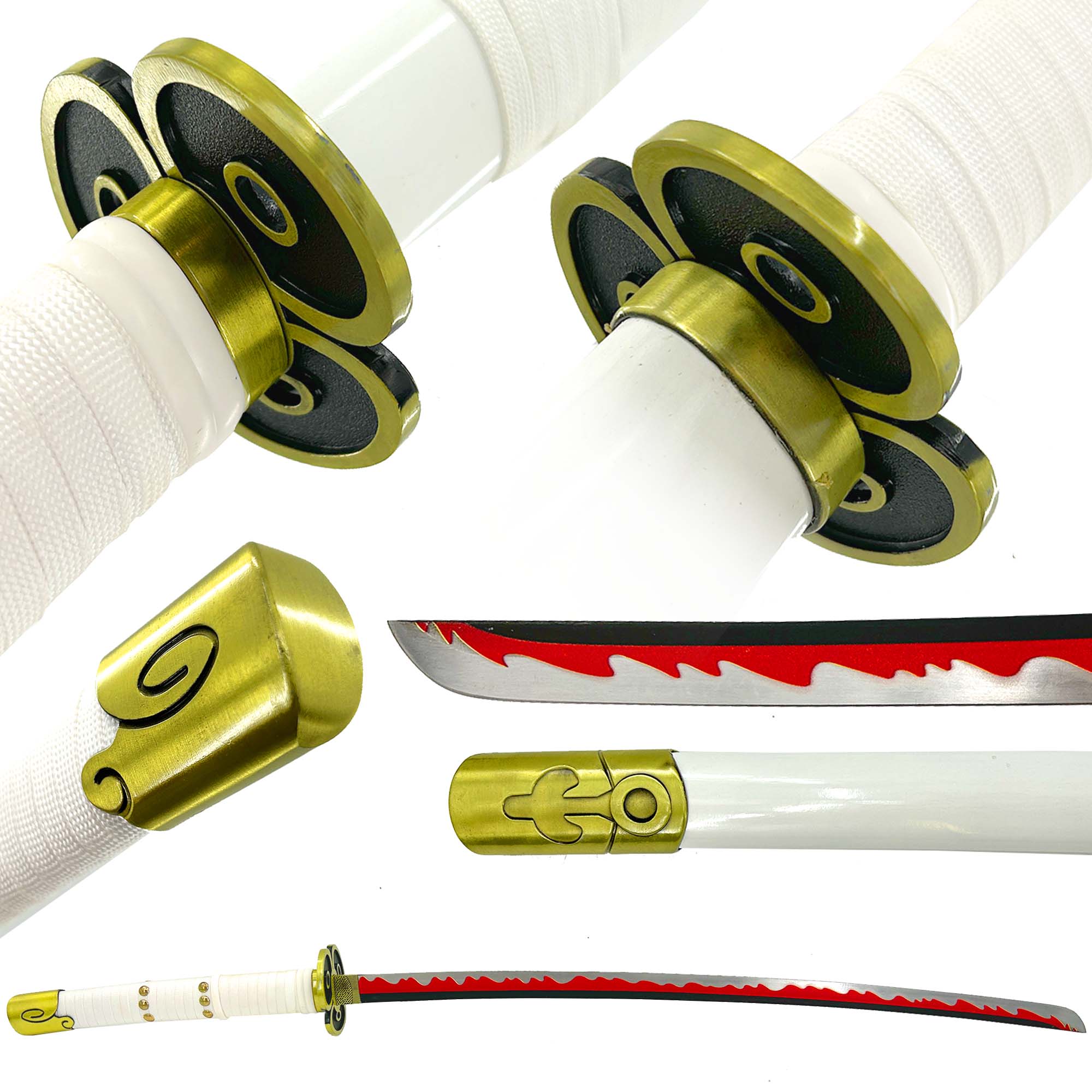 One Piece Momonosuke Ame no Habakiri Katana — Medieval Depot