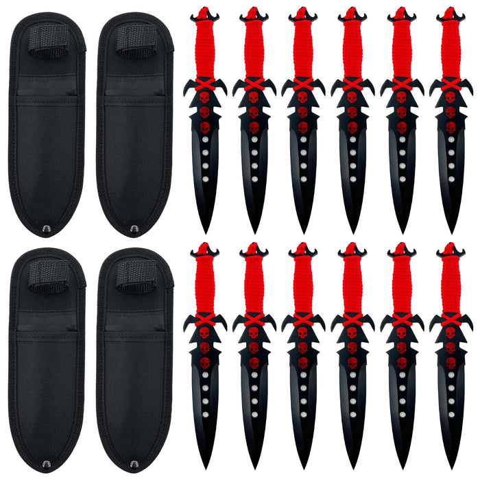 Ancestral Deadly Triad Throwing Twelve Knife Set