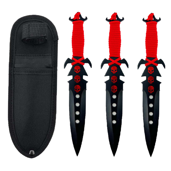 Ancestral Deadly Triad Throwing Knife Practice Set