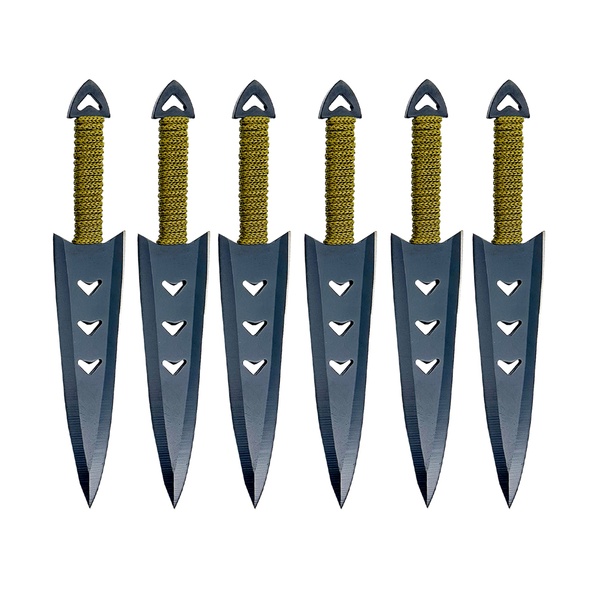 apache fight gear Apache Warrior Arrowhead Six Throwing Knife Set — Medieval Depot