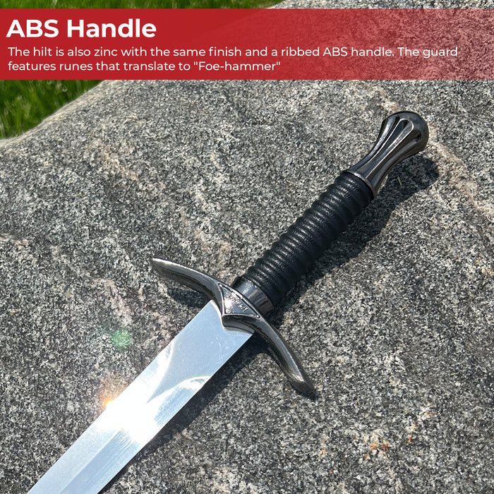 Arming Medieval Foe-Hammer Beater Movie Short Dagger