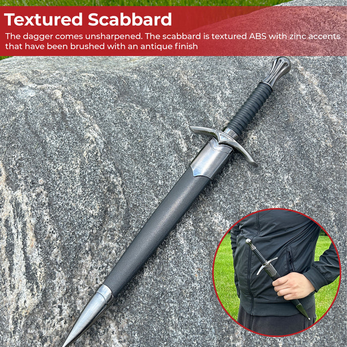 Arming Medieval Foe-Hammer Beater Movie Short Dagger