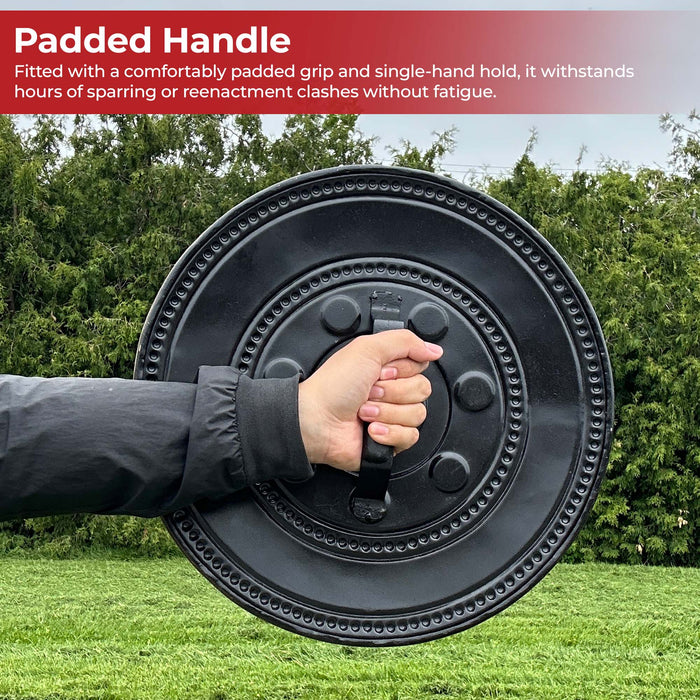 Authentic Roman Buckler Arena Shield for Gladiators & Legionaries