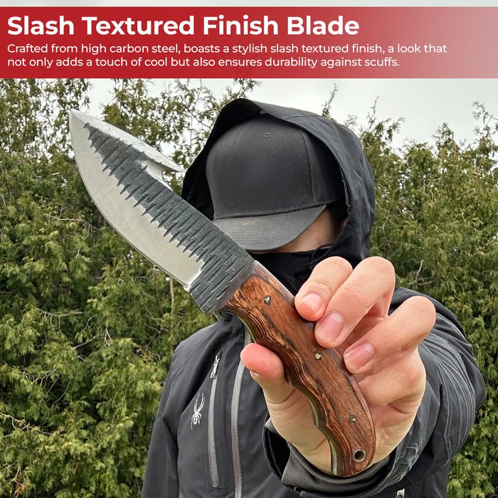 Barracuda Full Tang Gut Hook Outdoor Hunting Knife