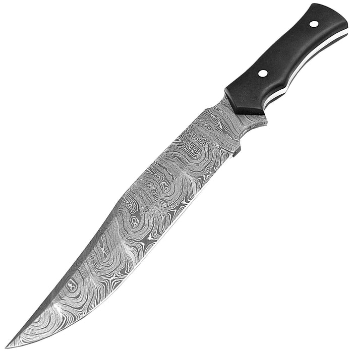 Blood & Ink Damascus Steel Outdoor Bowie Hunting Knife