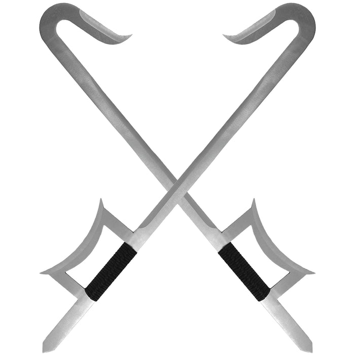 Chinese Hook Swords Set