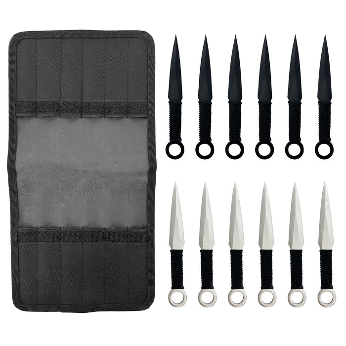Complementary Opposites Kunai Throwing Knife Set