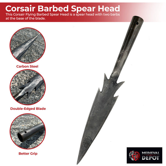 Corsair Flying Barbed Spear Head