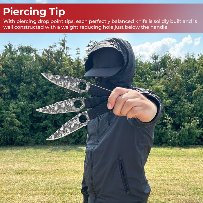 Crossroad Shadow Demon Throwing Knife Set