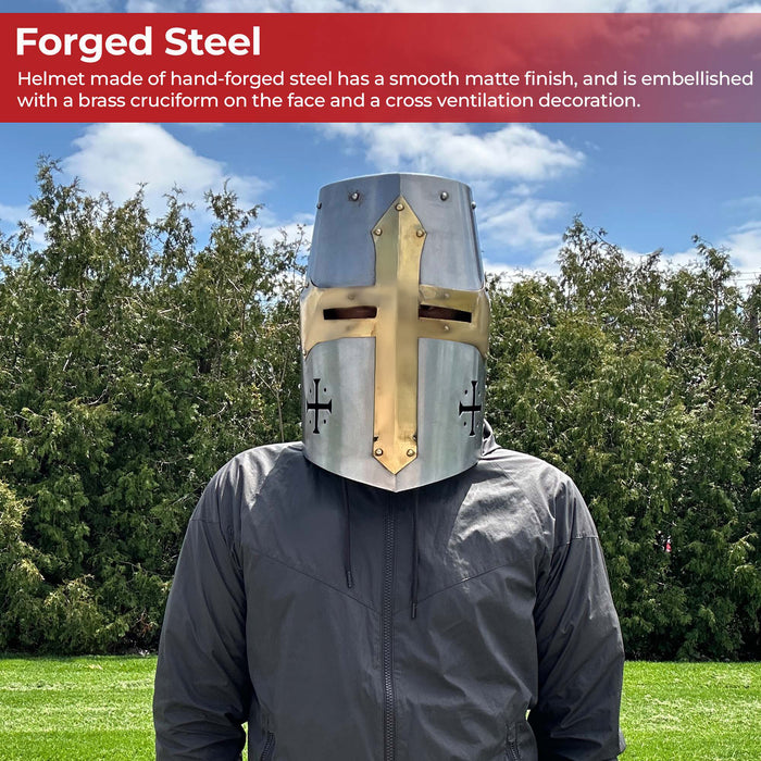 Crusader Templar Knight Helmet
