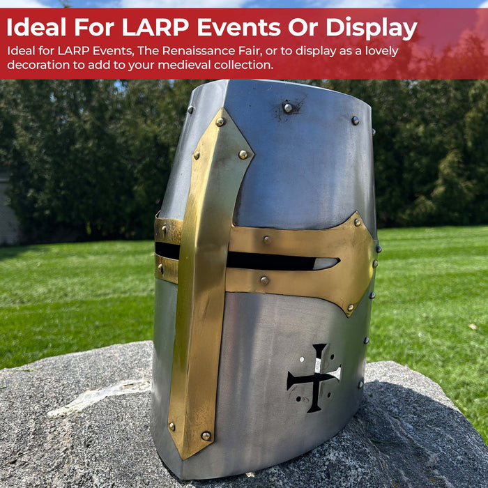 Crusader Templar Knight Helmet