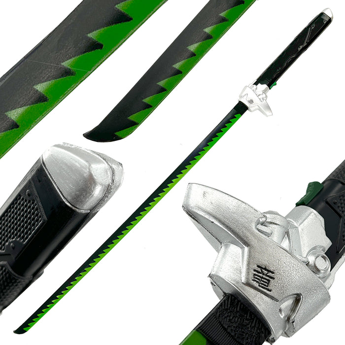 Cyborg Dragon Sparrow Watcher Ninja Foam Katana Sword