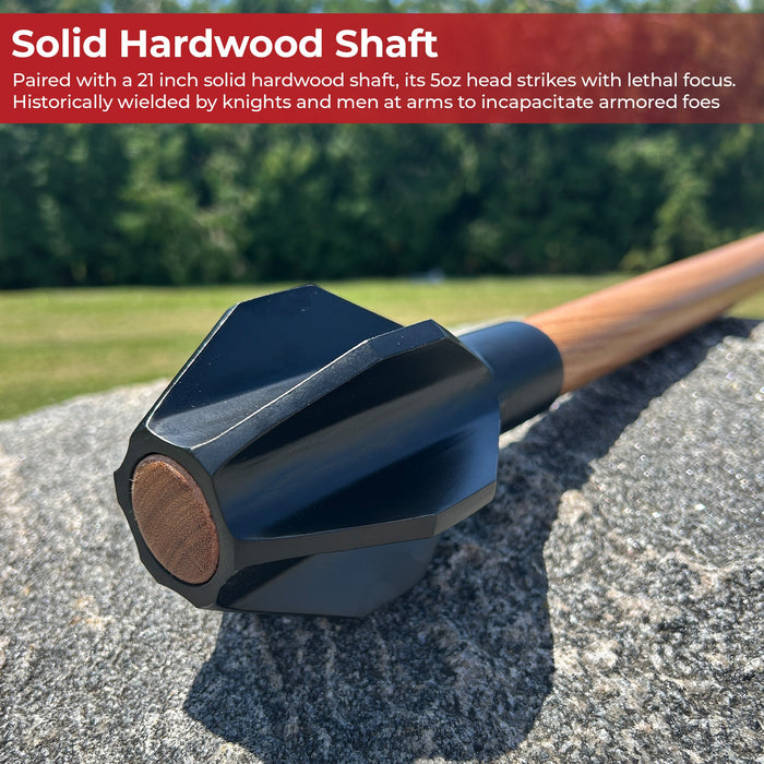 Cold Steel Flanged Mace - 1055 Carbon Steel Plate-Armor Crusher
