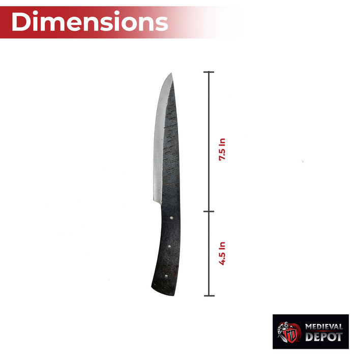 Chef's Kitchen Knife Blade Blank