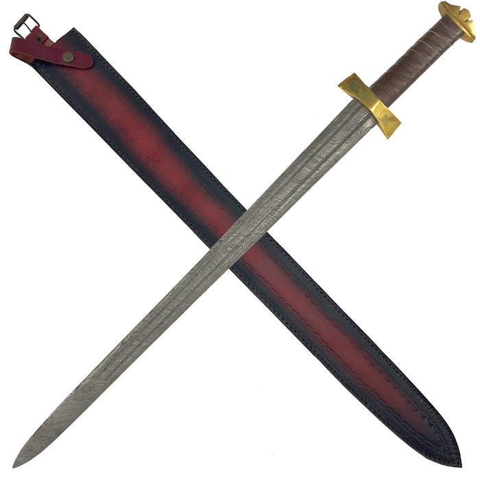 Damascus Viking Warrior Sword