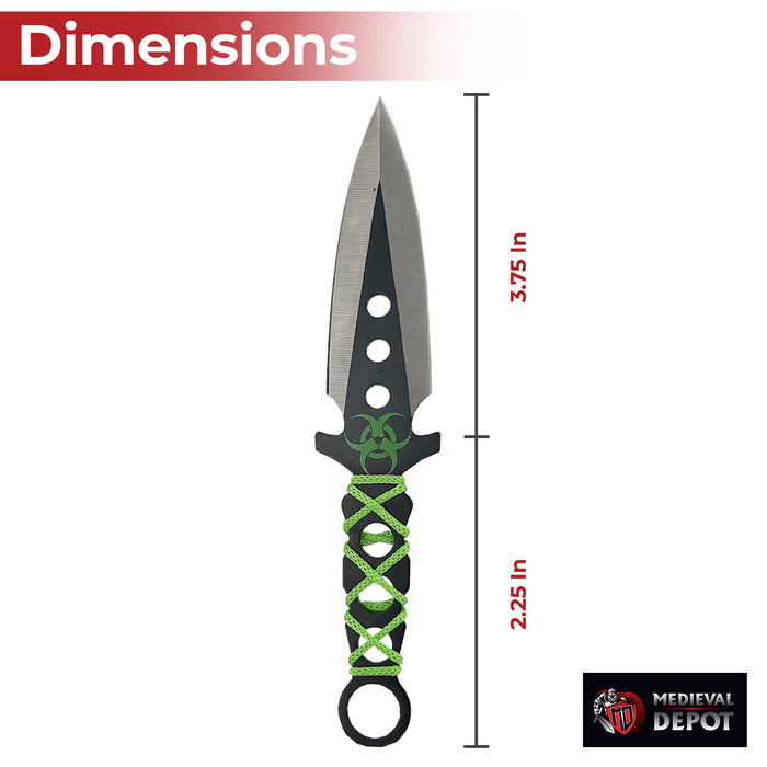 Darkest Hour Throwing Knives Set