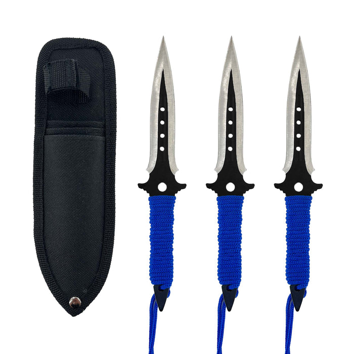 Dawn Sky Triple Threat Ninja Throwing Knife Set