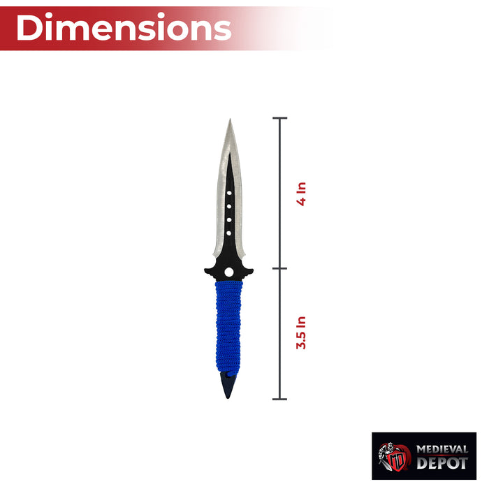 Dawn Sky Triple Threat Ninja Throwing Knife Set