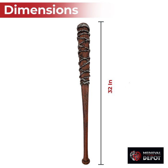 Dead Man Walking Foam Barbed Bat