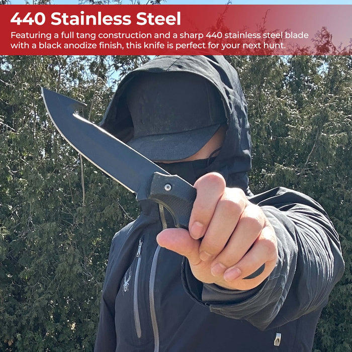 Death Stroke Full Tang Gut Hook Knife