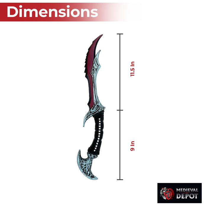 Demon Daedric Warrior Role Play Foam Dagger