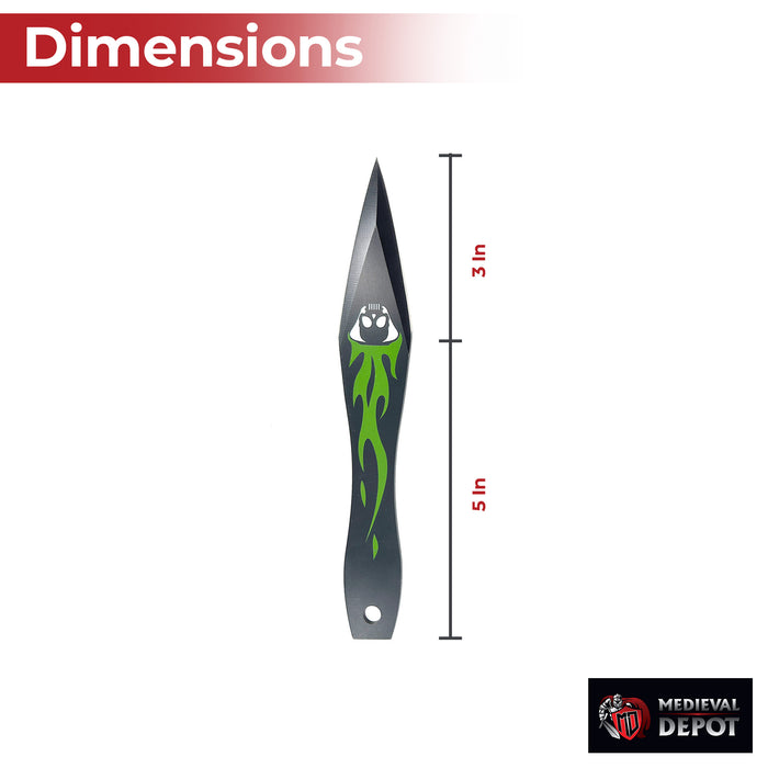 Demon Dart Three Piece Throwing Knives