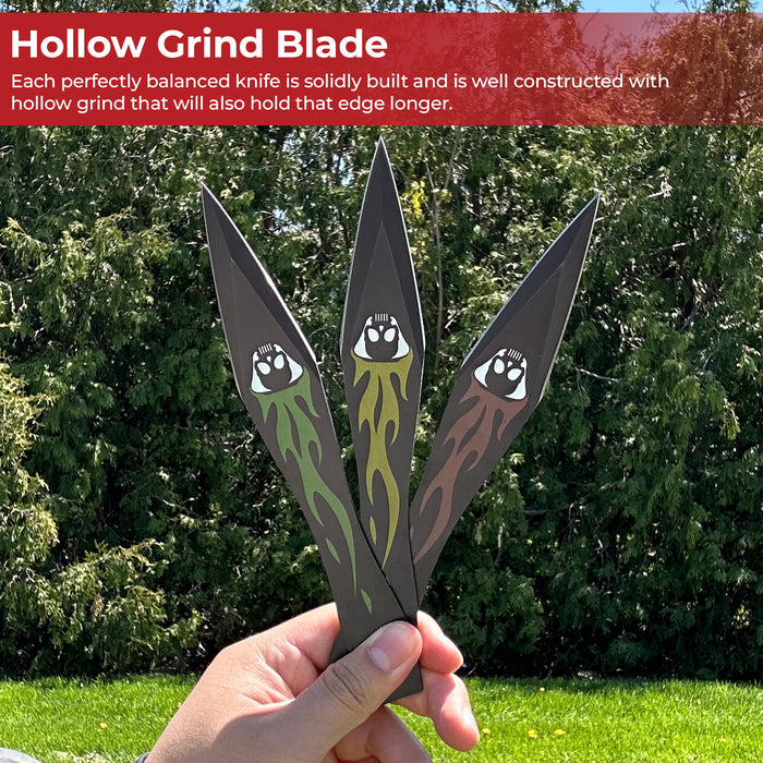 Demon Dart Three Piece Throwing Knives