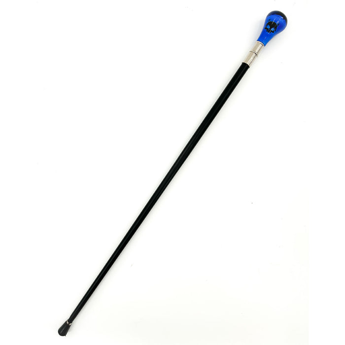 Devil's Skull Crusader Removable Blade Blue Sword Cane