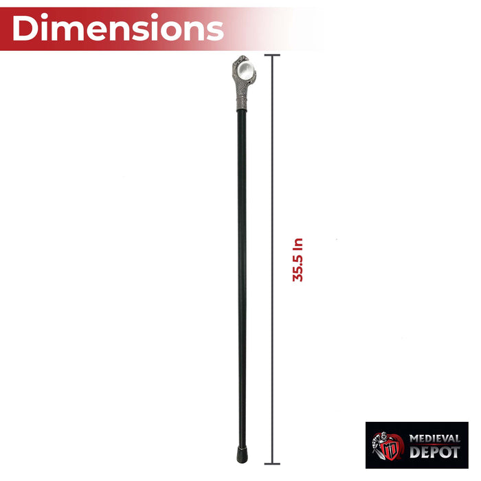 Dragon Master of Protection Walking Cane