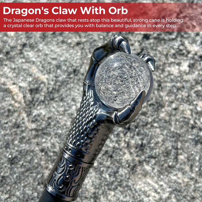 Dragon Master of Protection Walking Cane