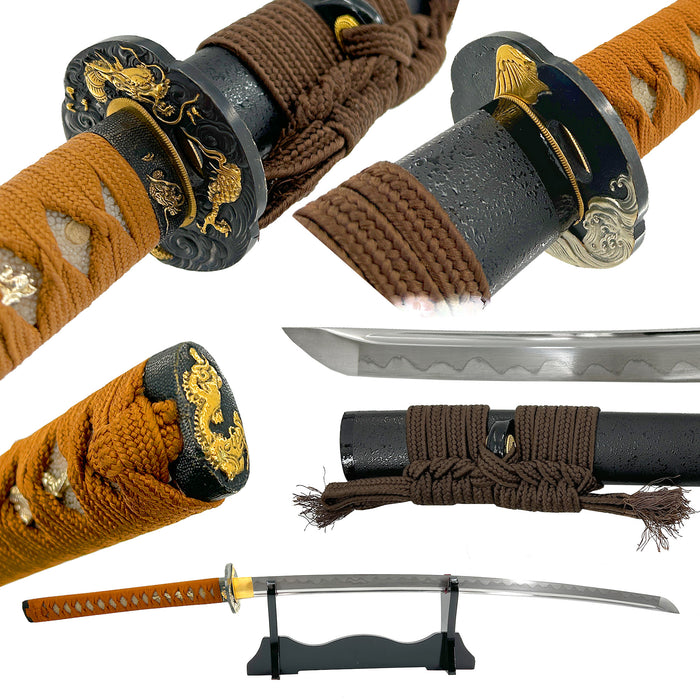 Dance of the Water Dragon 1060 Handmade Katana