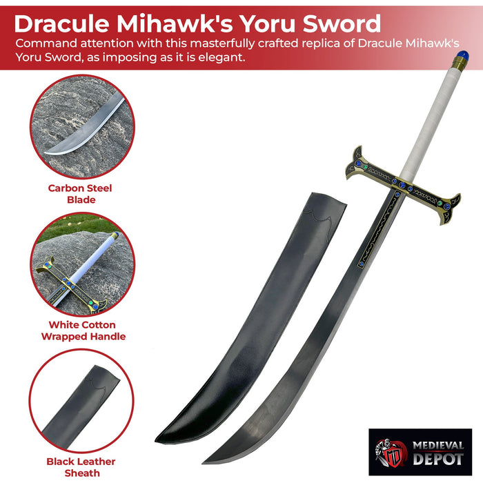 Dracule Mihawk Yoru Sword Replica
