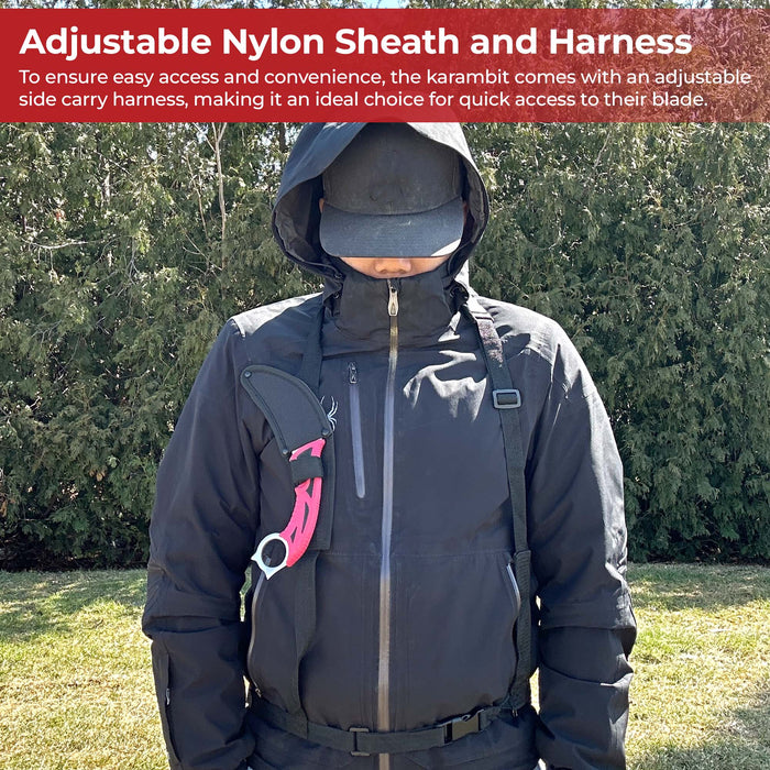 Empress of the Night Fixed Blade Survival Karambit