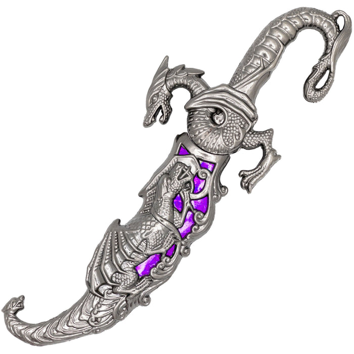 Enchanted Twilight Purple Dragon Dagger