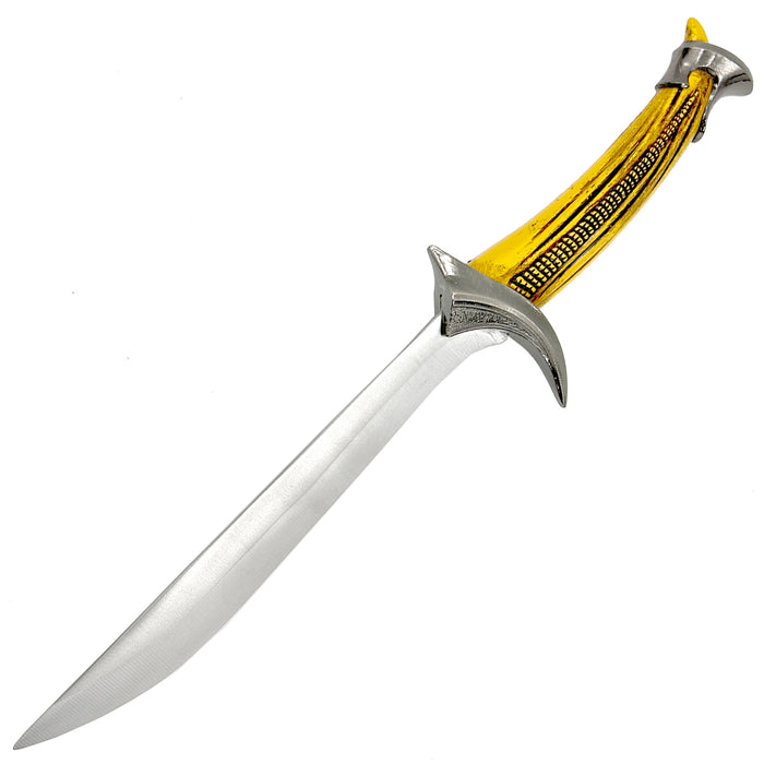 Elven Crest Enchanted Curved Dagger