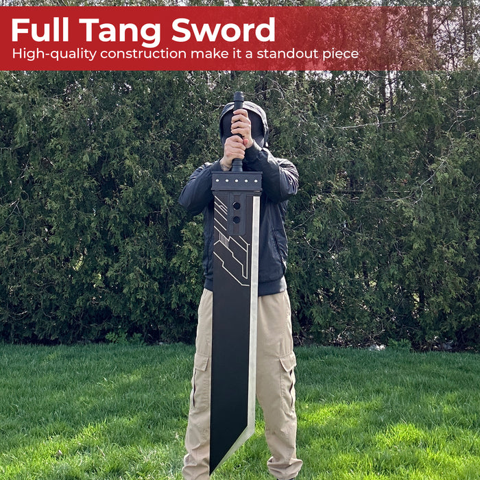 FF 55" Giant Metal Fantasy Sword