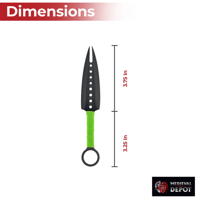 Forked Devil Three-Piece Throwing Knives