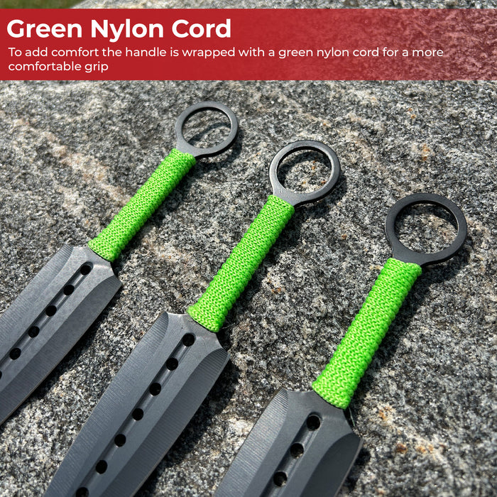 Forked Devil Three-Piece Throwing Knives