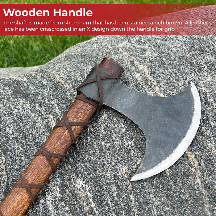 Fully Functional Norse Terror Battle Axe