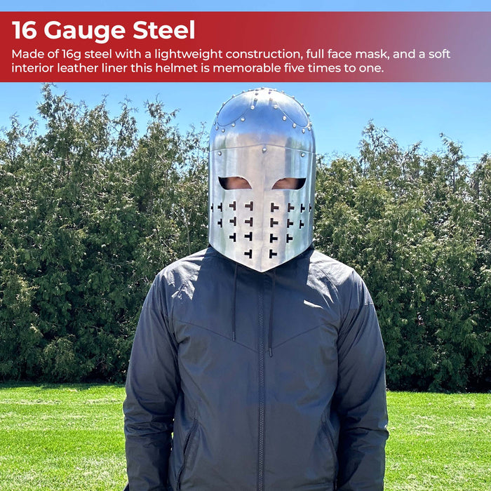 Fully Functional Sugarloaf Steel Helmet