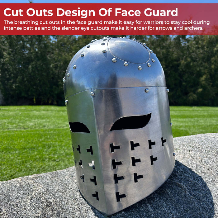 Fully Functional Sugarloaf Steel Helmet