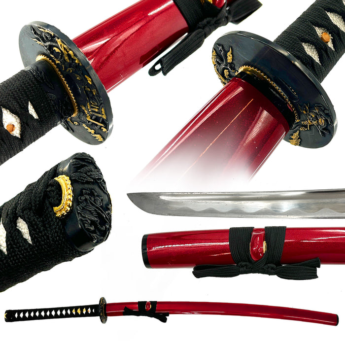Garnet Legacy of the Samurai Handmade Katana