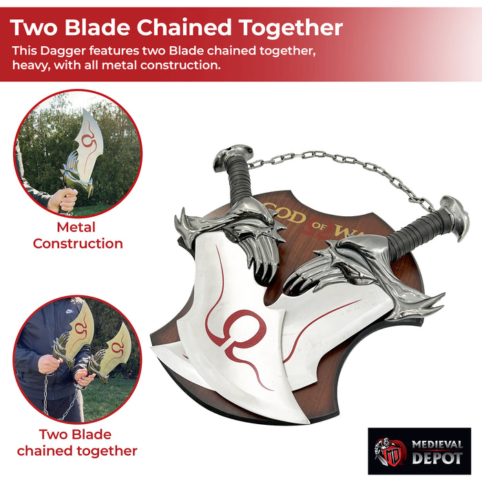 God Of War Twin Blade Short Dagger